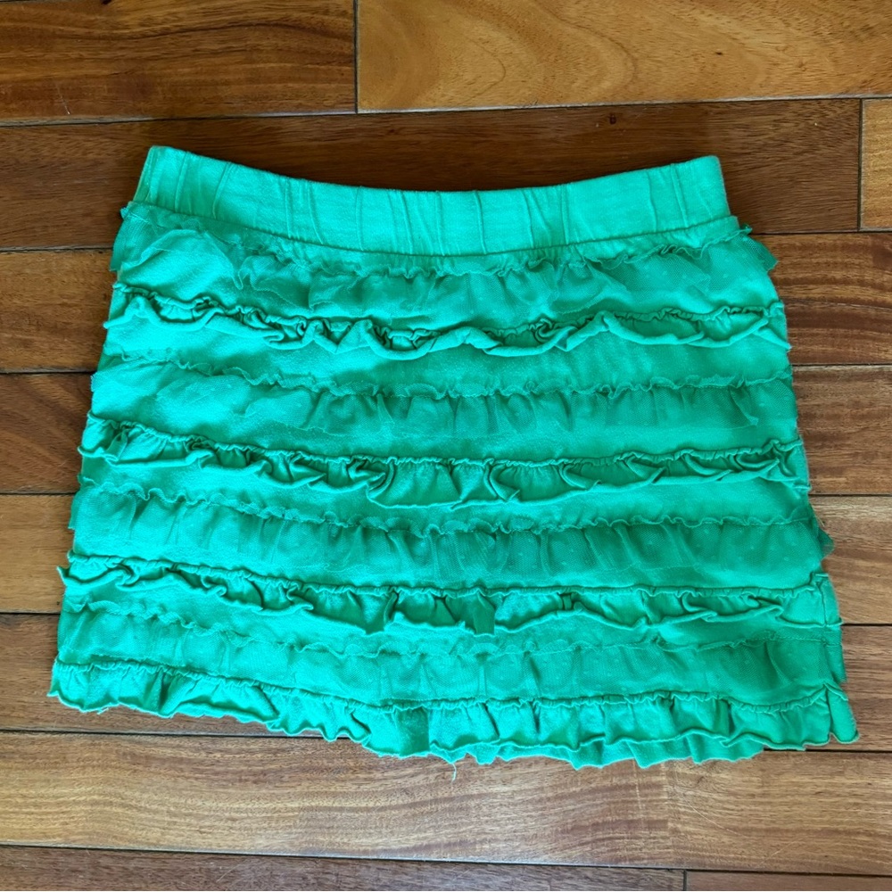 Justice Green‎ Skirt - size 10 (A6)